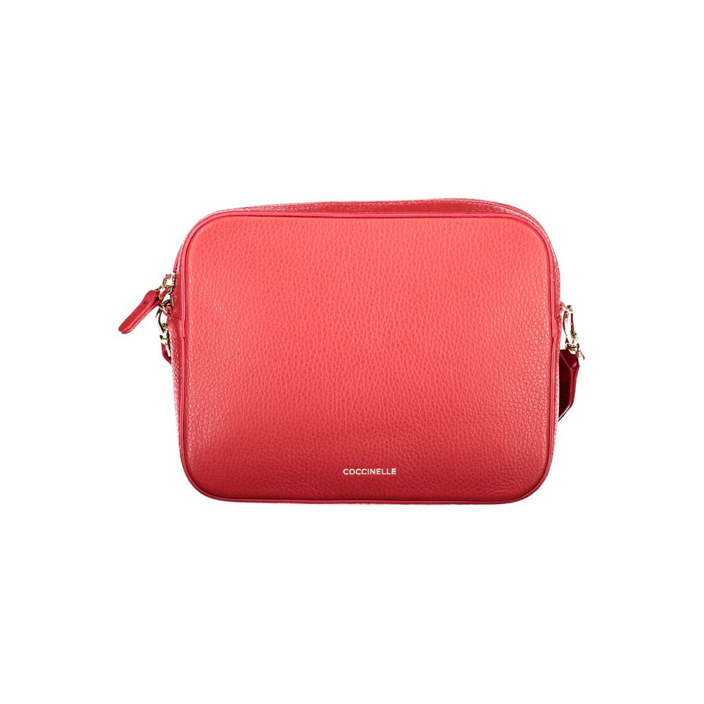 Coccinelle Rosso Leather Women Handbag