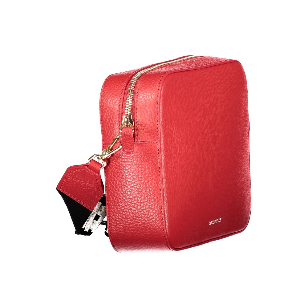 Coccinelle Rosso Leather Women Handbag