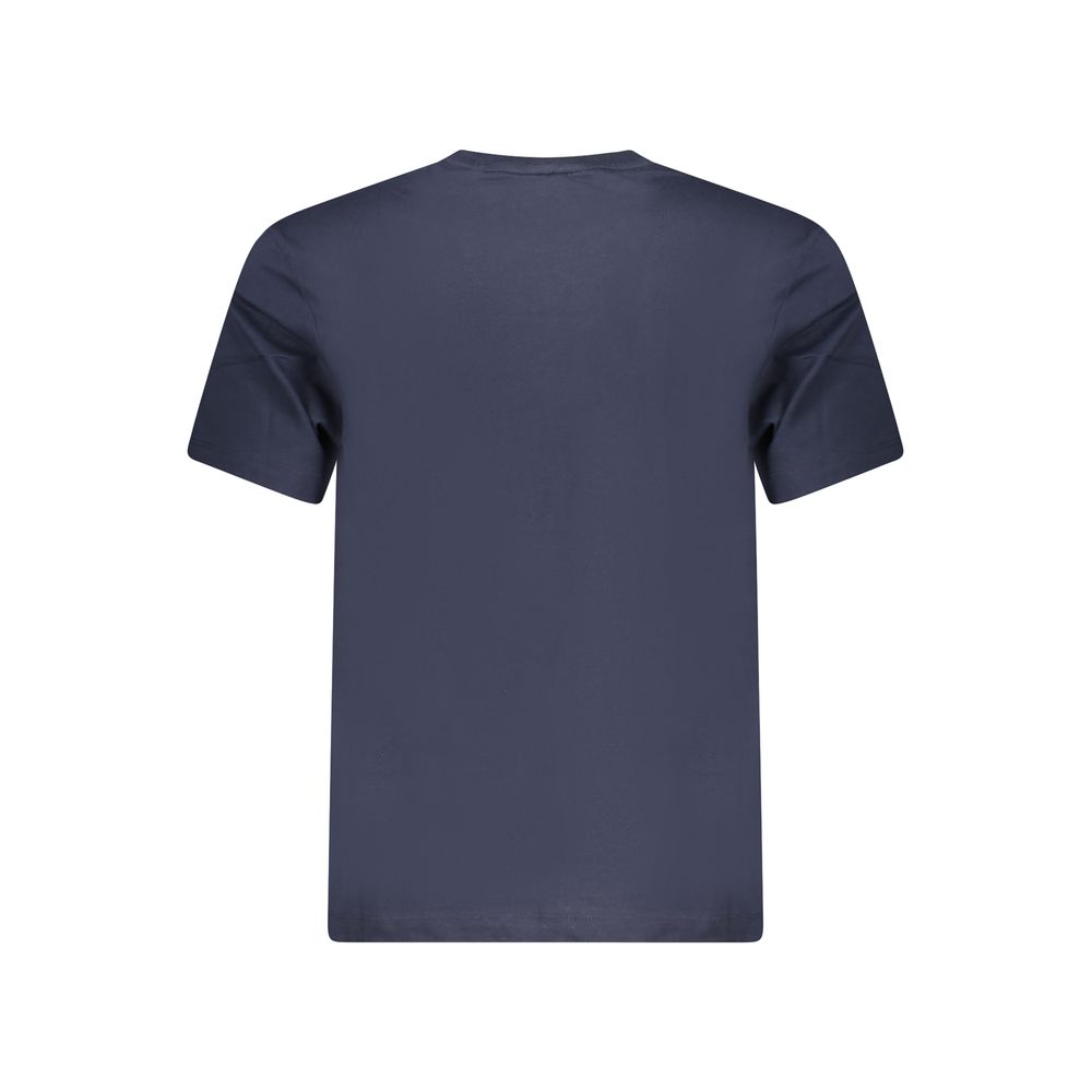 Guess Jeans Blue Organic Cotton Men T-Shirt