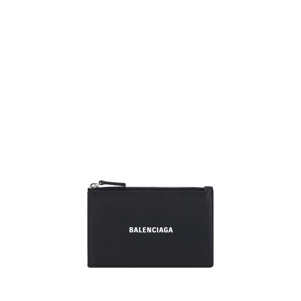 Balenciaga Black Calf Leather Bos Taurus Wallet
