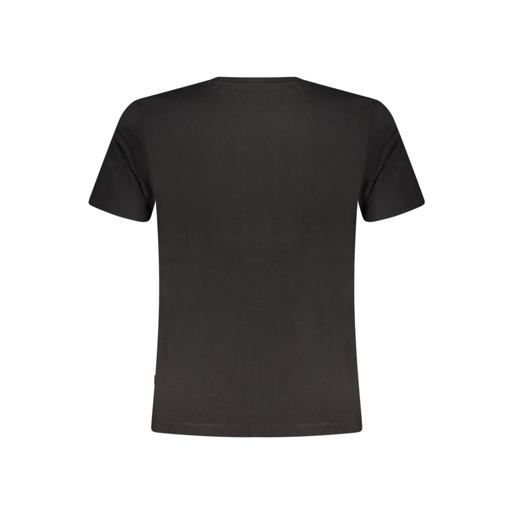Guess Jeans Black Organic Cotton Men T-Shirt