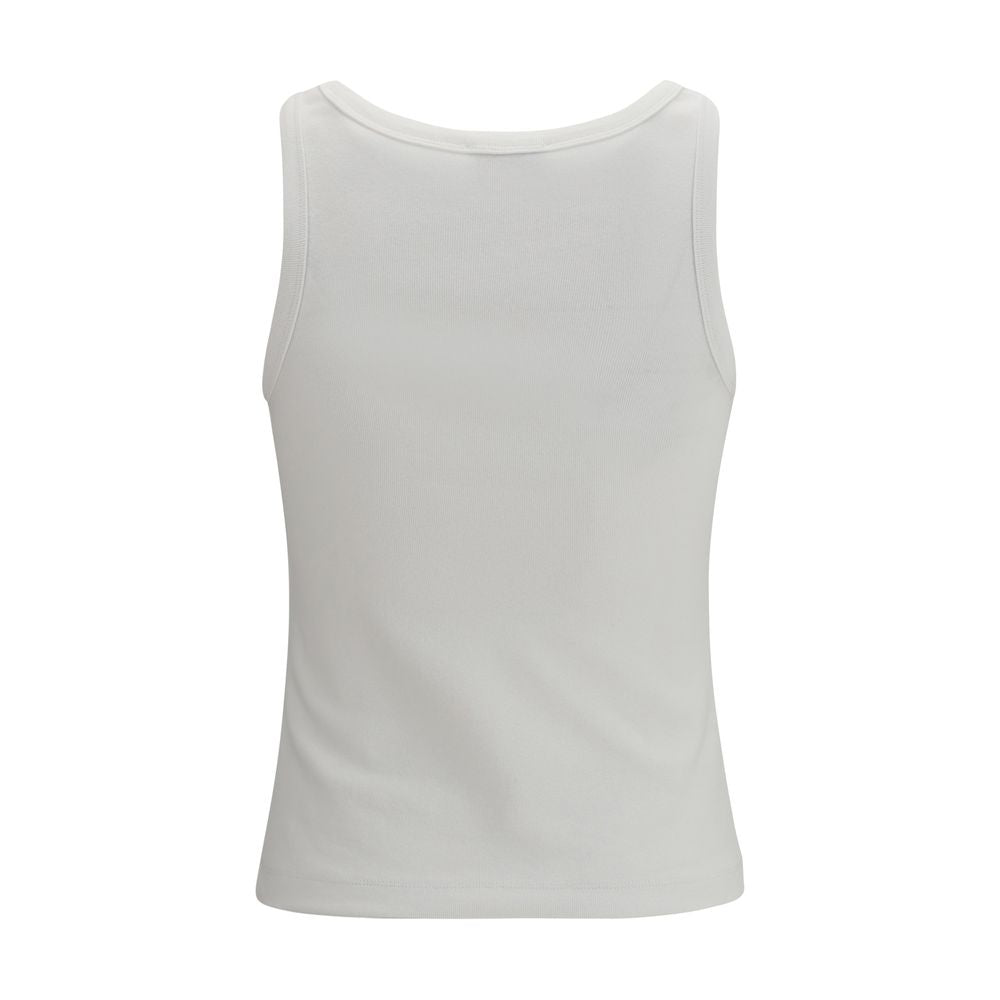 Kenzo White Cotton Tank Tops
