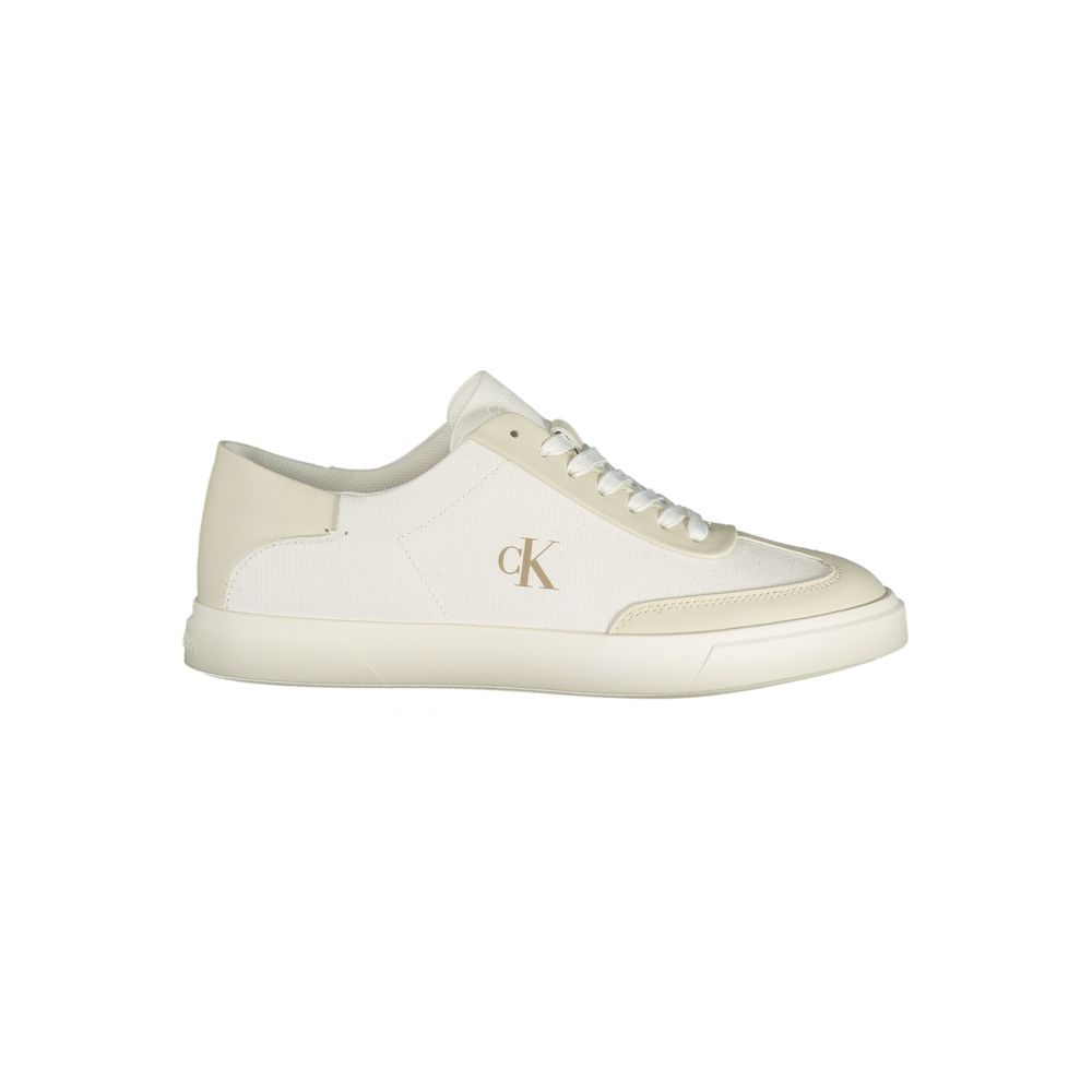 Calvin Klein Bianco Polyester Woman Sneaker