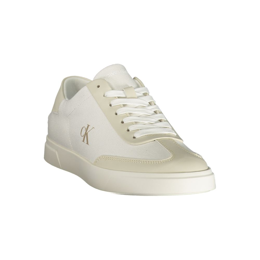 Calvin Klein Bianco Polyester Woman Sneaker