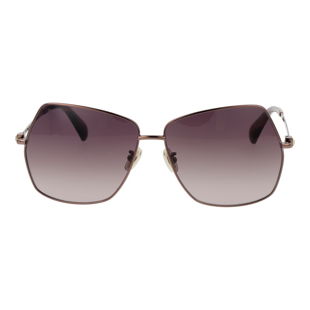 Max Mara Bronze Metal Sunglasses