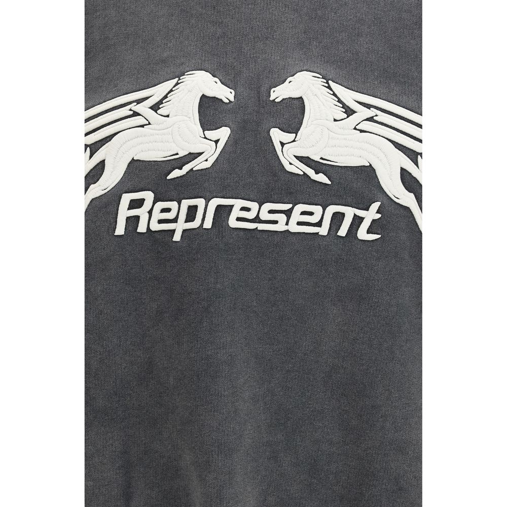 Represent Gray Cotton Sweatshirt