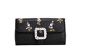 Kate Spade X Disney Black Leather Minnie Mouse Wallet Crossbody Bag