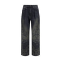 R13 Black Cotton Jeans Denim
