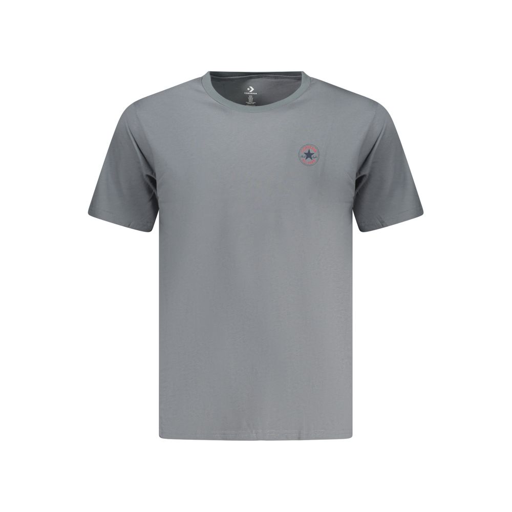 Converse Gray Cotton Men's T-Shirt