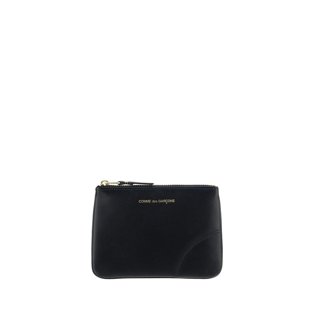 Comme Des Garçons Black Calf Leather Bos Taurus Wallet