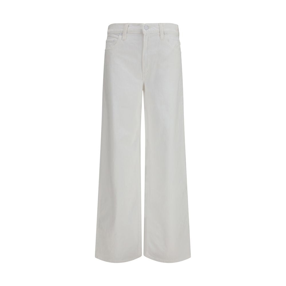 Mother Denim White Cotton Jeans Denim