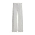 Mother Denim White Cotton Jeans Denim