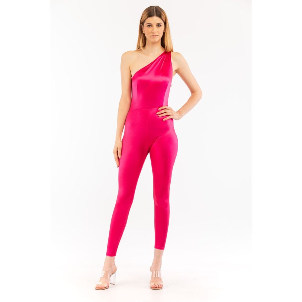 Elisabetta Franchi Pink Polyamide Jumpsuit