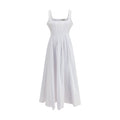 Max Mara White Cotton Casual Dress