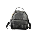 Mario Valentino Black Polyurethane Women's Backpack