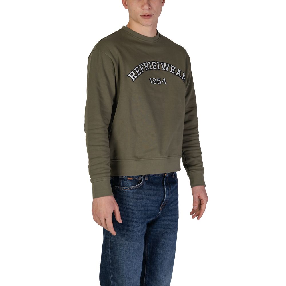 Refrigiwear Green Cotton Sweatshirt