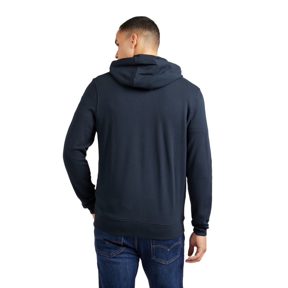 Refrigiwear Blue Cotton Hoodie