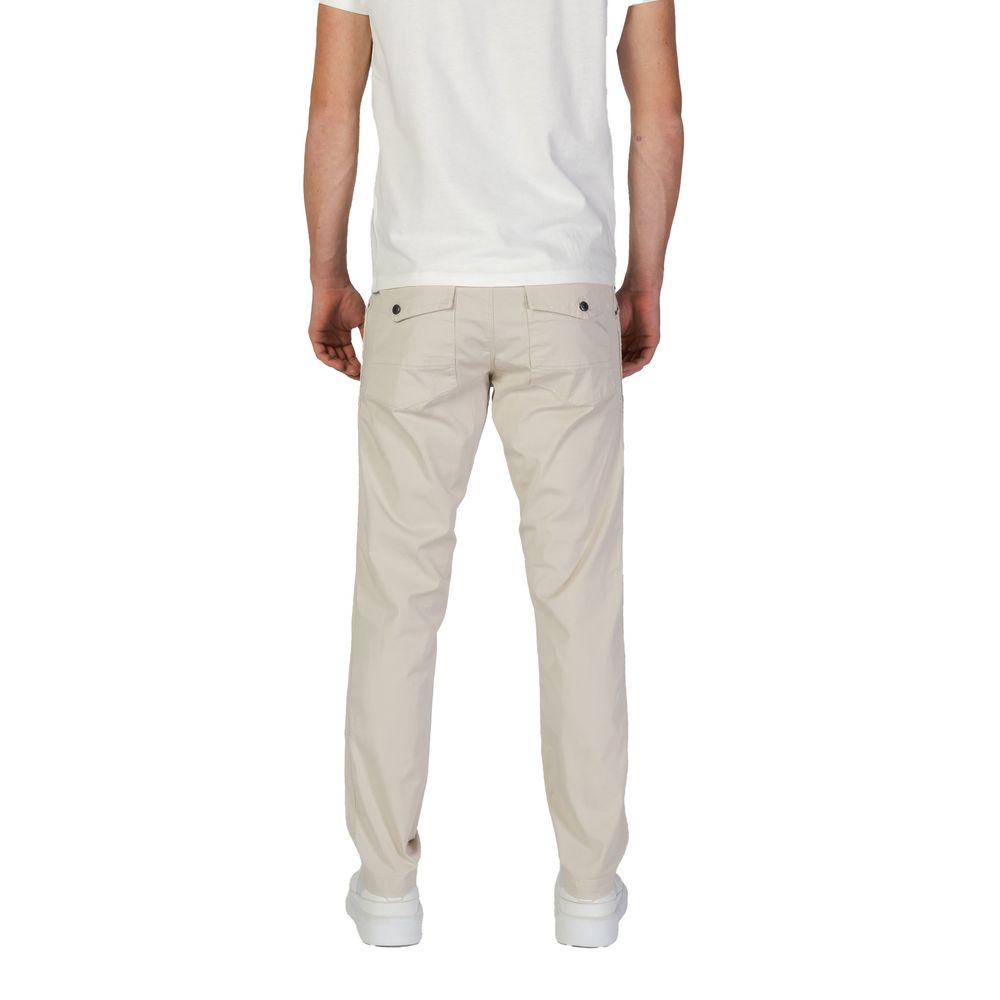 Refrigiwear Beige Cotton Casual Pants