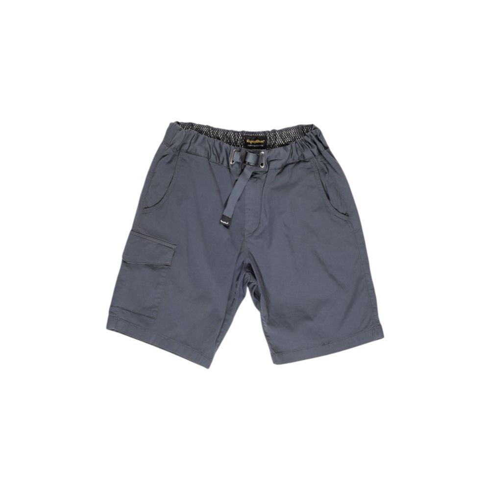 Refrigiwear Blue Cotton Bermuda Shorts
