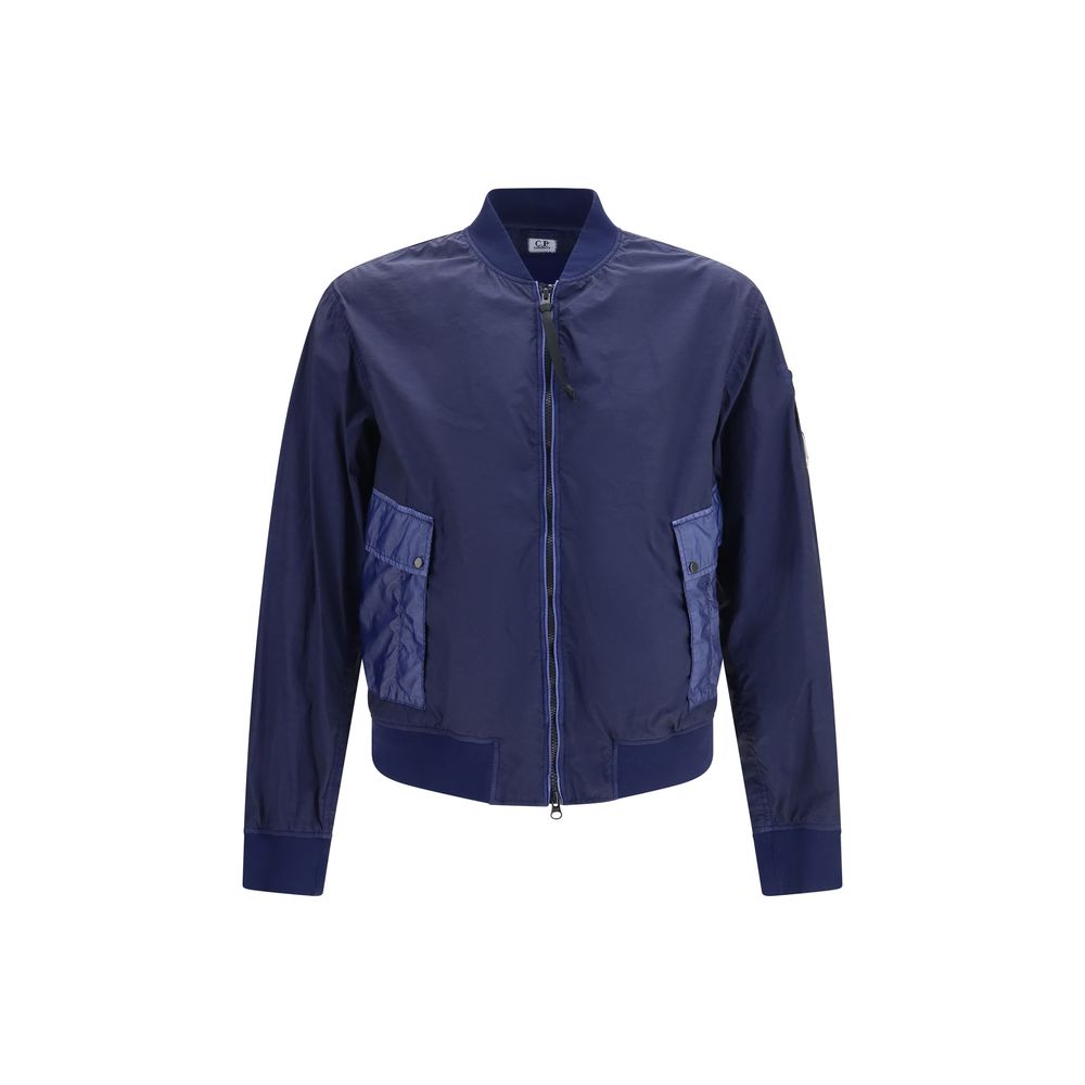 C.P. Company Blue Polyamide Bomber