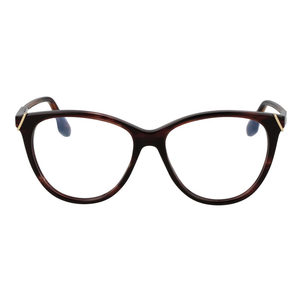Victoria Beckham Brown Acetate Glasses (Frames)