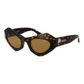 Emilio Pucci Brown Plastic Sunglasses