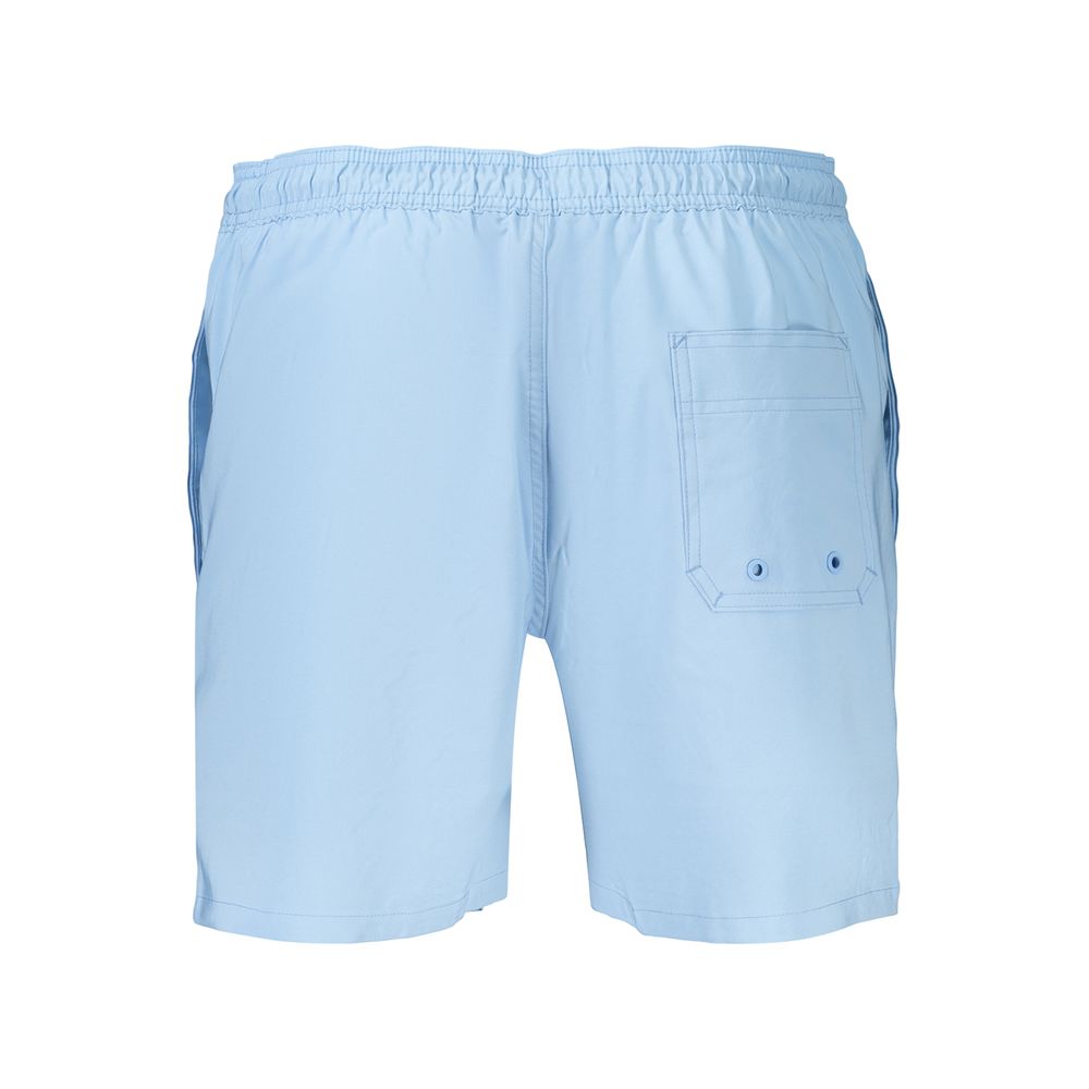 Calvin Klein Azzurro Polyester Men's Swim Shorts