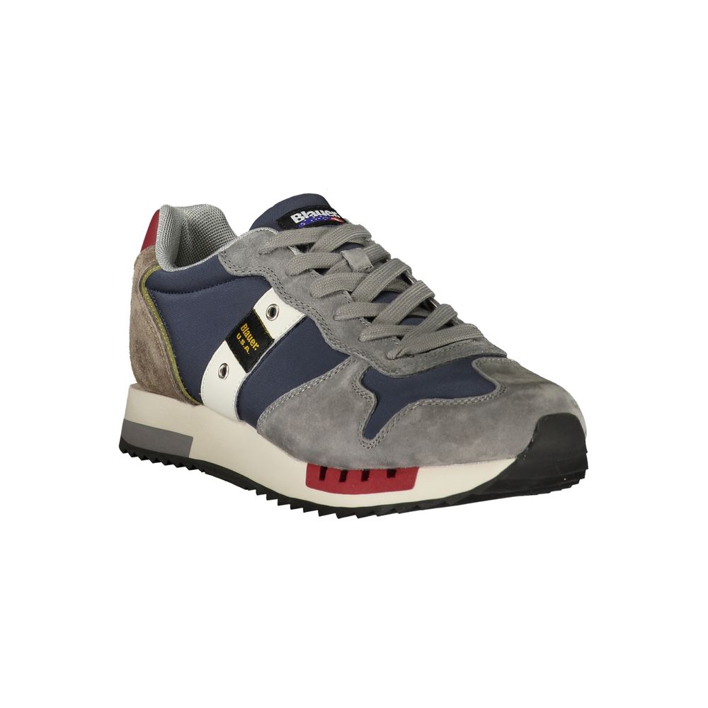 Blauer Blue Polyurethane Men's Sneaker