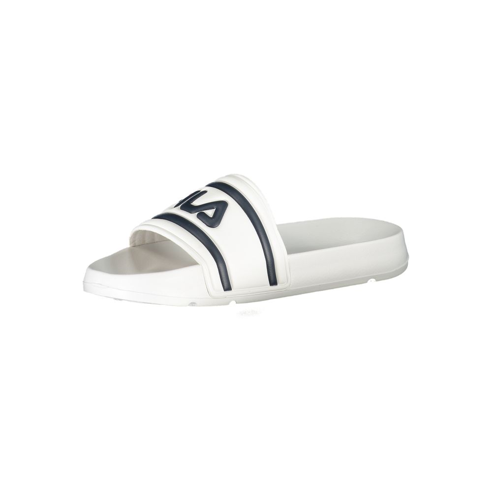 Fila White Polyurethane Men's Slipper