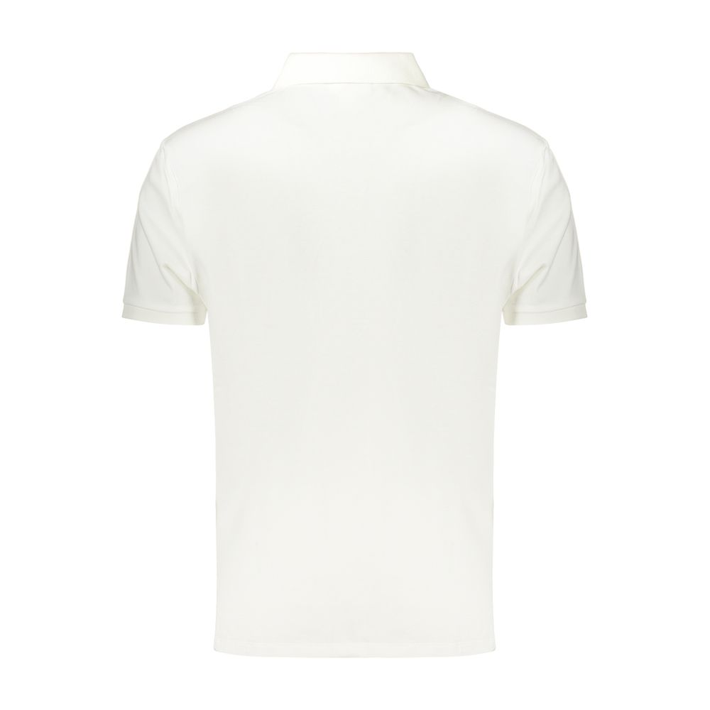 Calvin Klein White Cotton Men's Polo Shirt