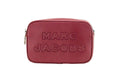 Marc Jacobs Flash Pomegranate Smooth Leather Embossed Camera Crossbody Bag Purse