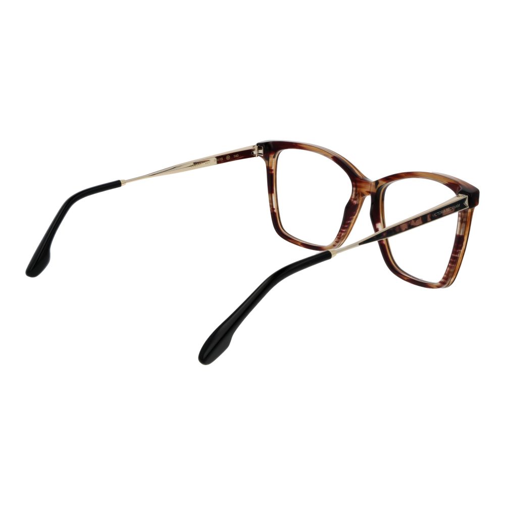Victoria Beckham Brown Metal & Plastic Glasses (Frames)