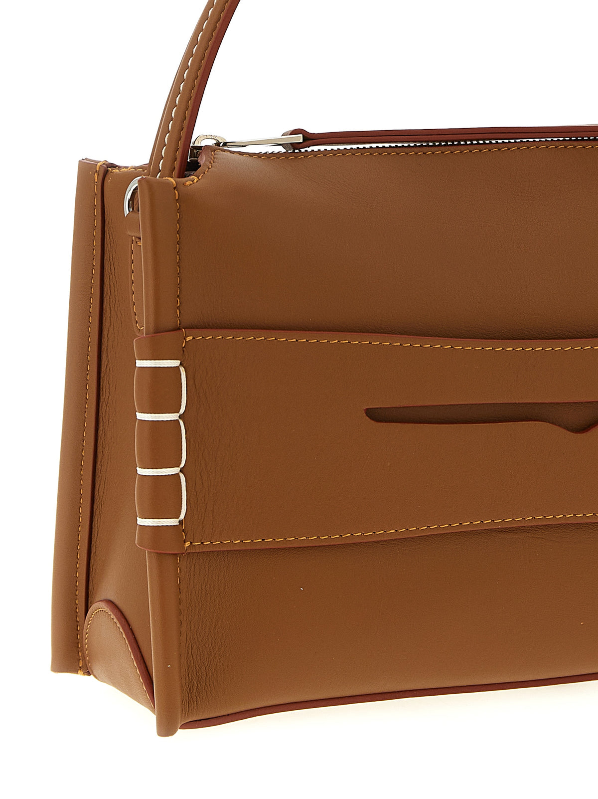 J.W.Anderson Brown Calfskin Handbag