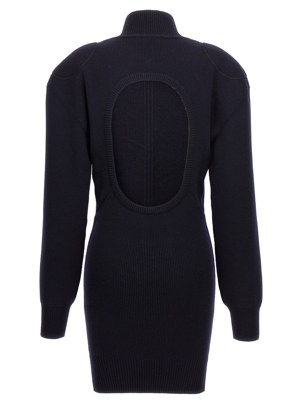 Stella McCartney Blue Wool Midi Dress