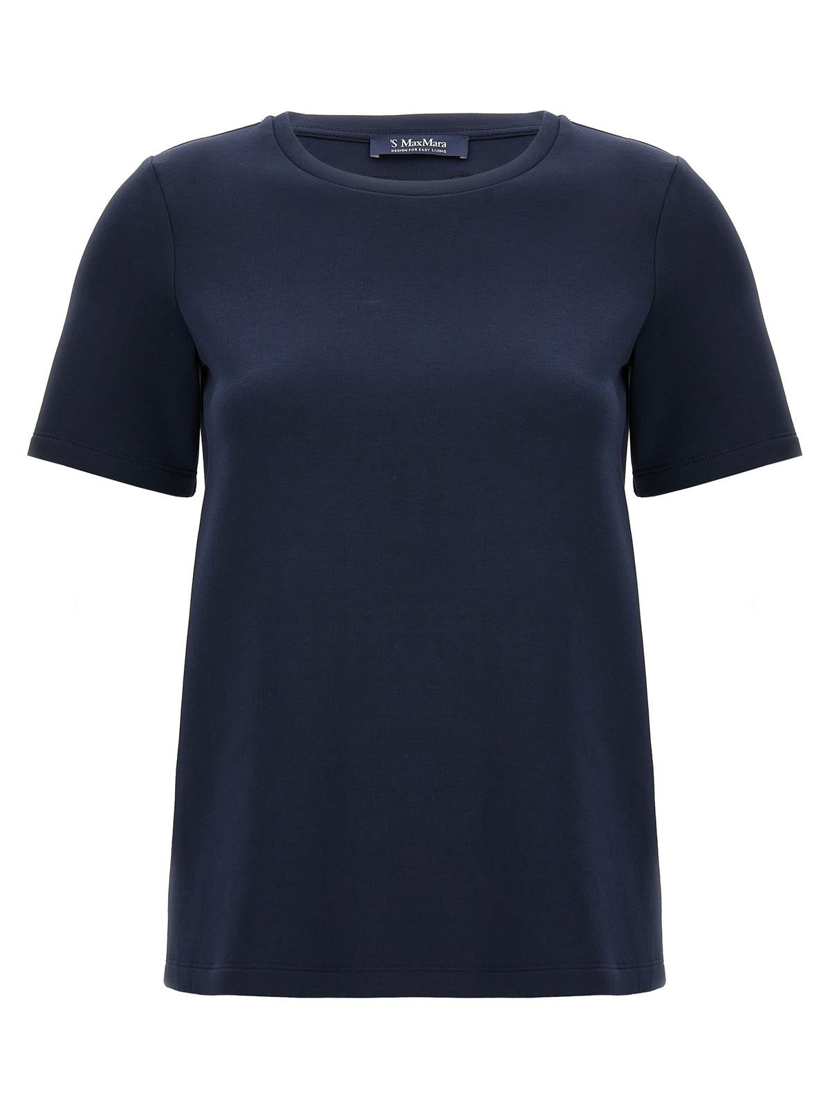'S Max Mara Blue Cotton T-Shirt