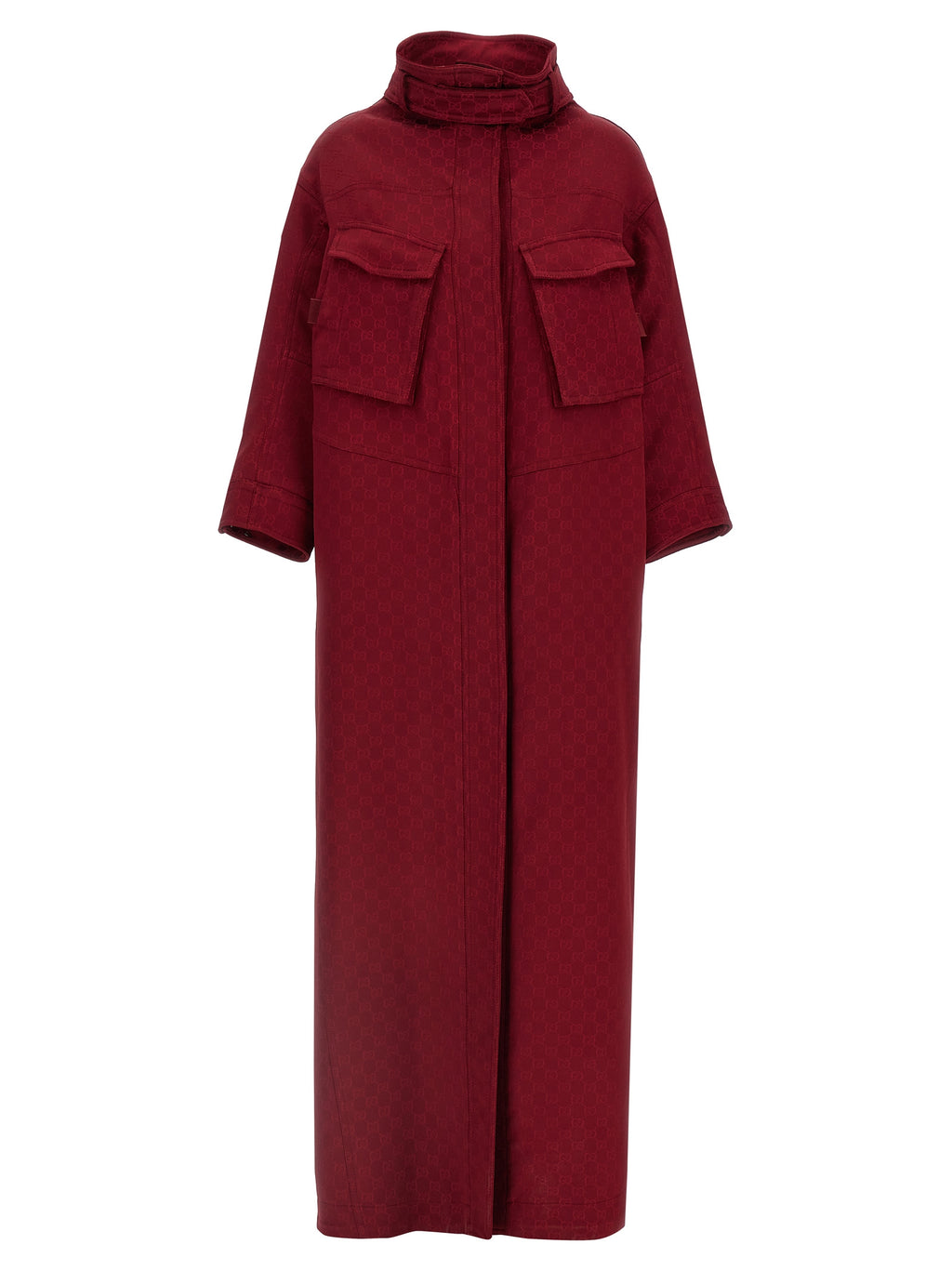 Gucci Red Viscose Coat