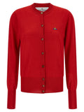 Vivienne Westwood Red Wool Cardigan