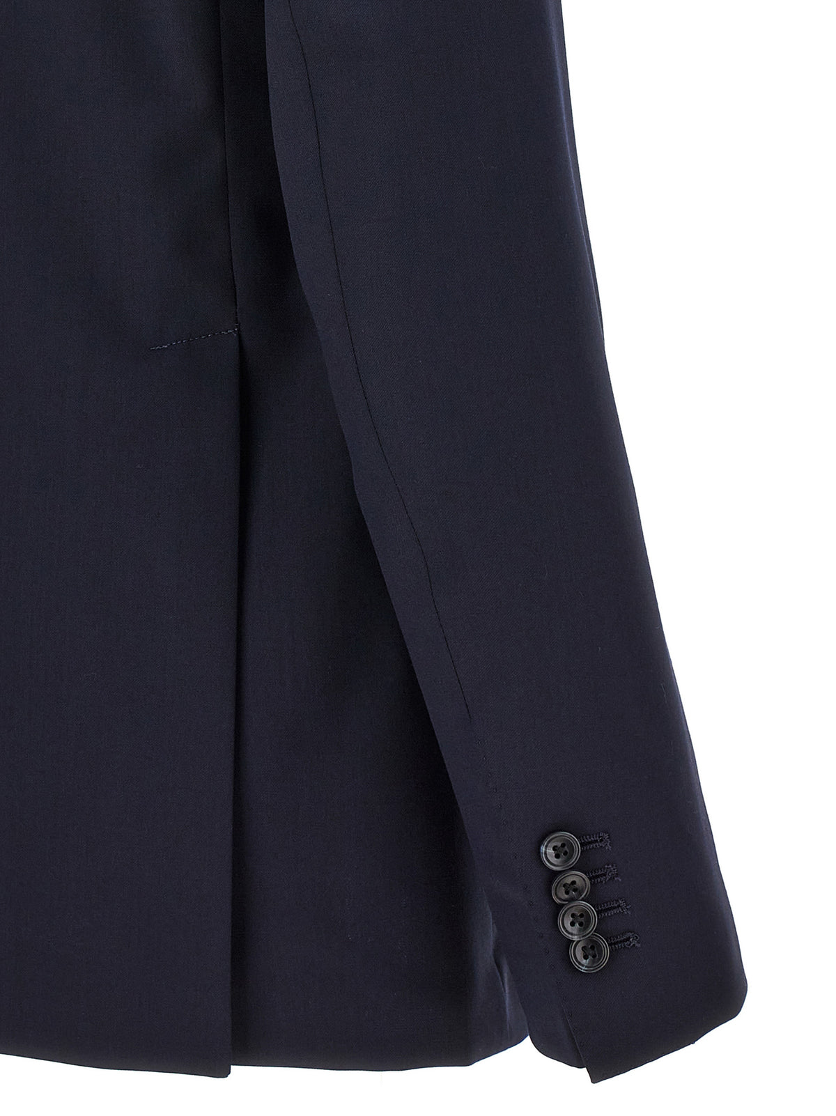 Tagliatore Blue Virgin Wool Two-Piece Suit