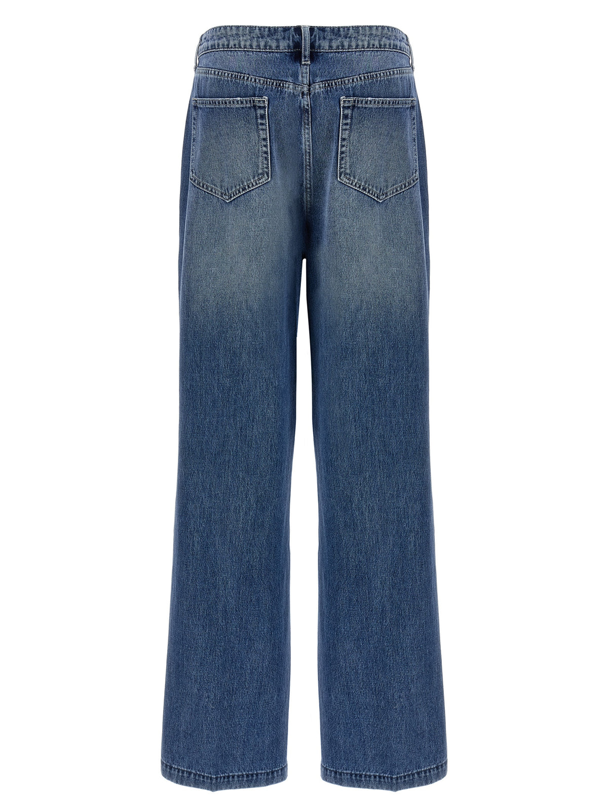 L'Agence Blue Cotton Jeans Denim