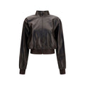 Gucci Brown Lamb Ovis Aries Bomber