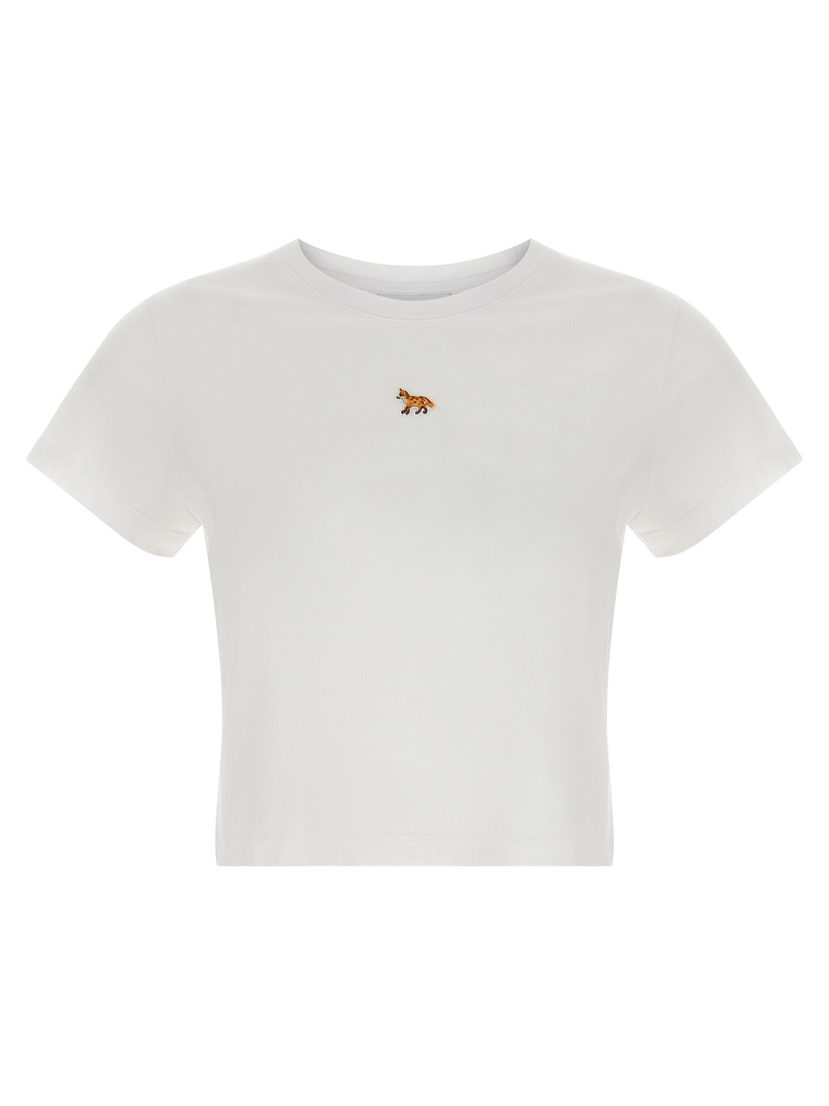 Maison Kitsuné White Cotton T-Shirt