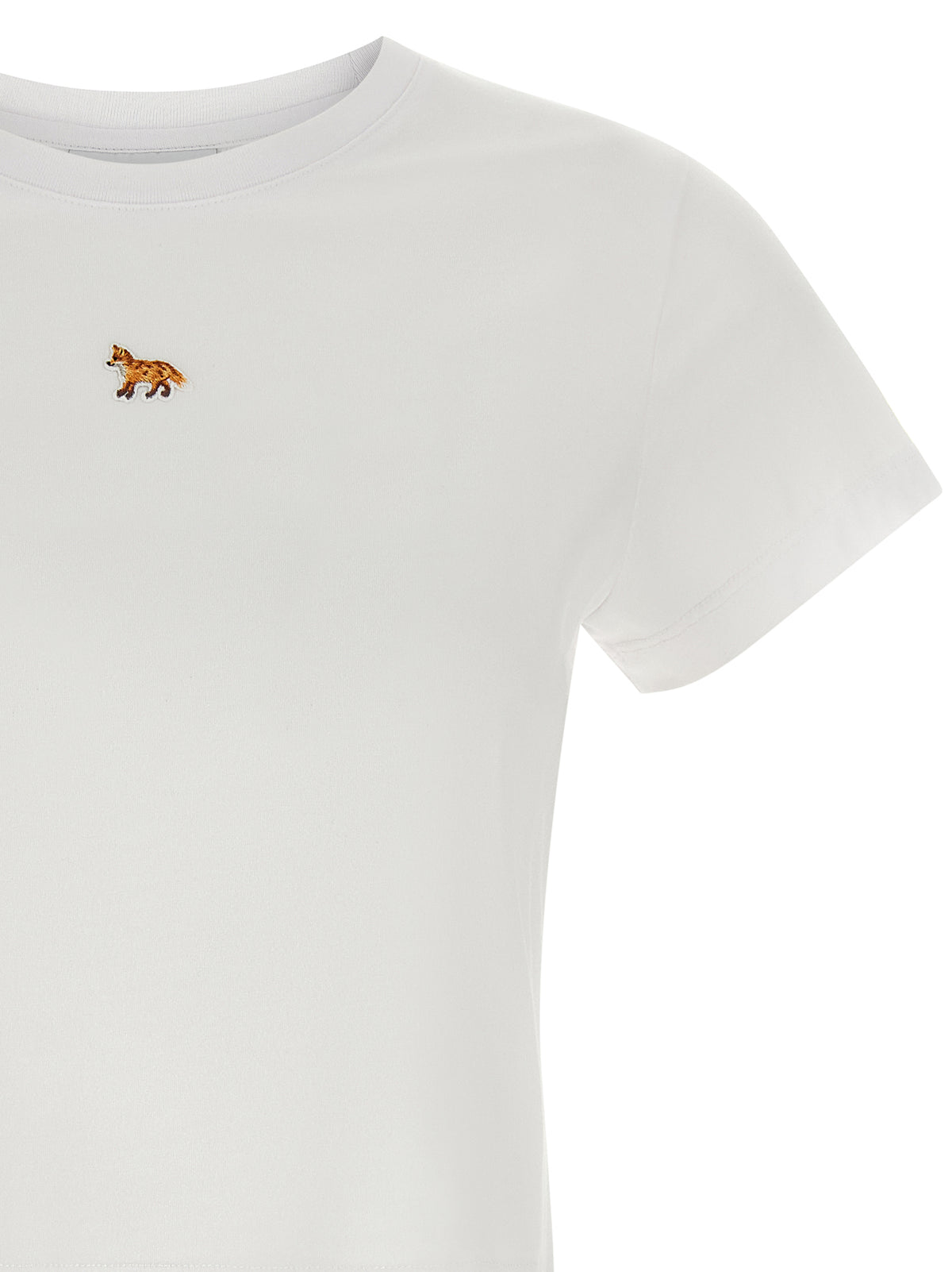Maison Kitsuné White Cotton T-Shirt