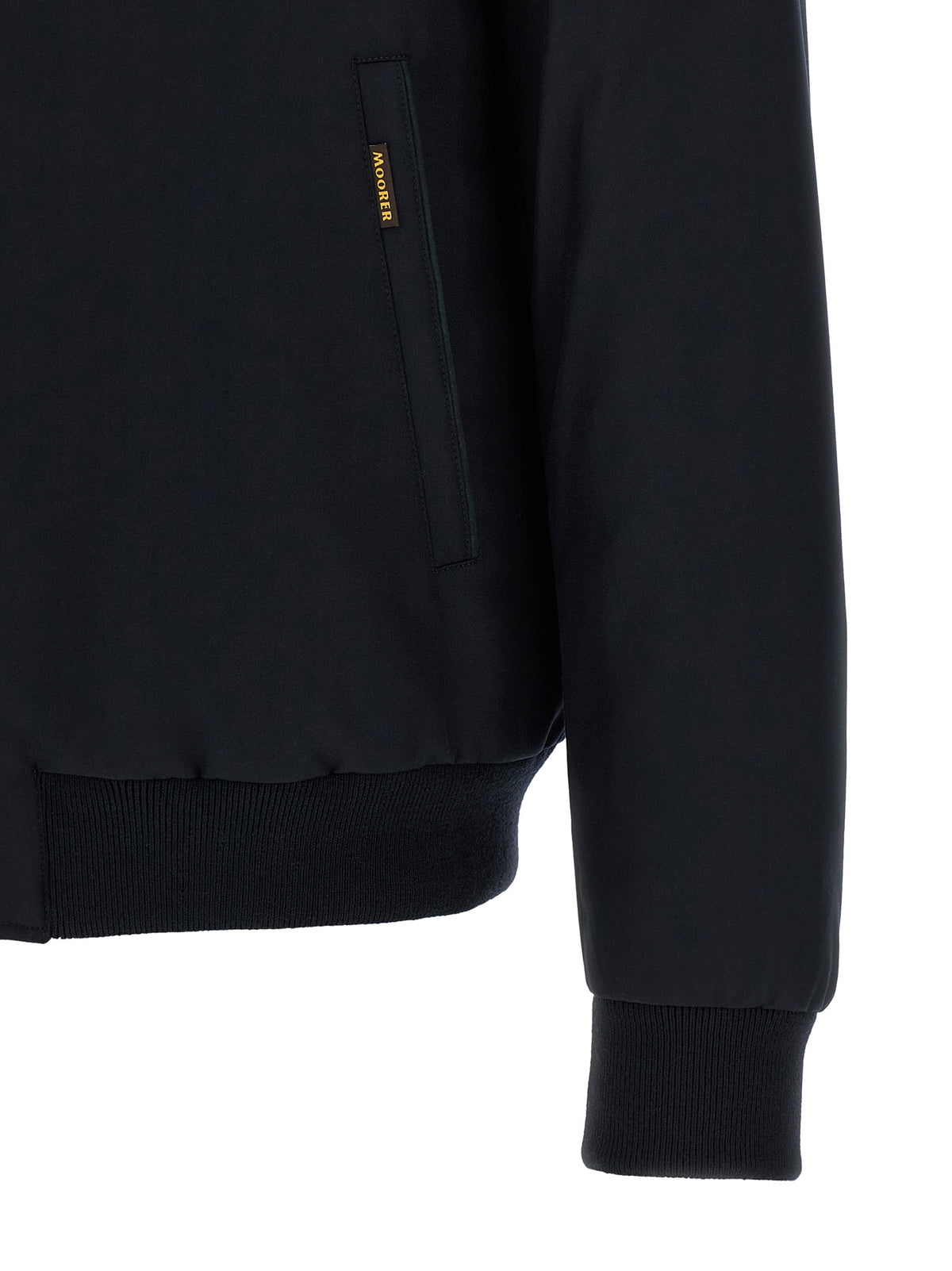 MooRER Blue Wool Bomber