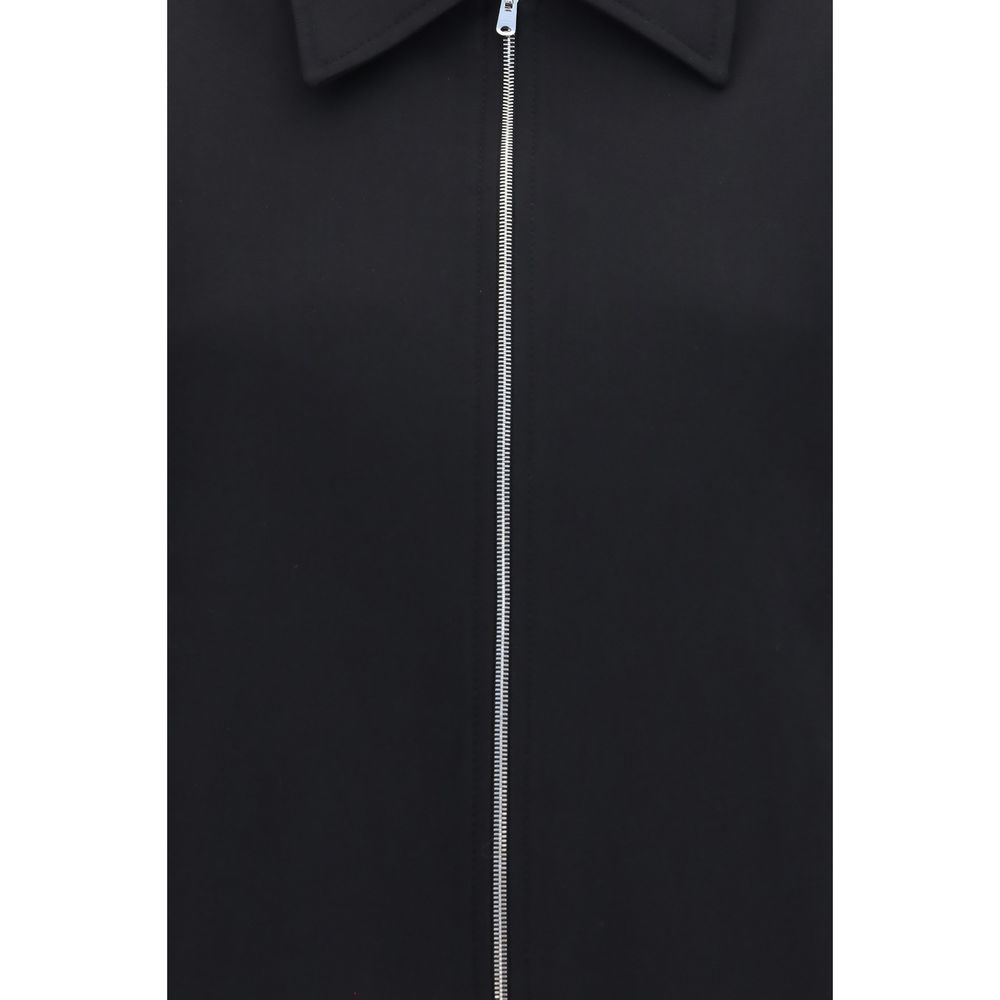 Our Legacy Black Wool Oves Aries Full-Length Jacket