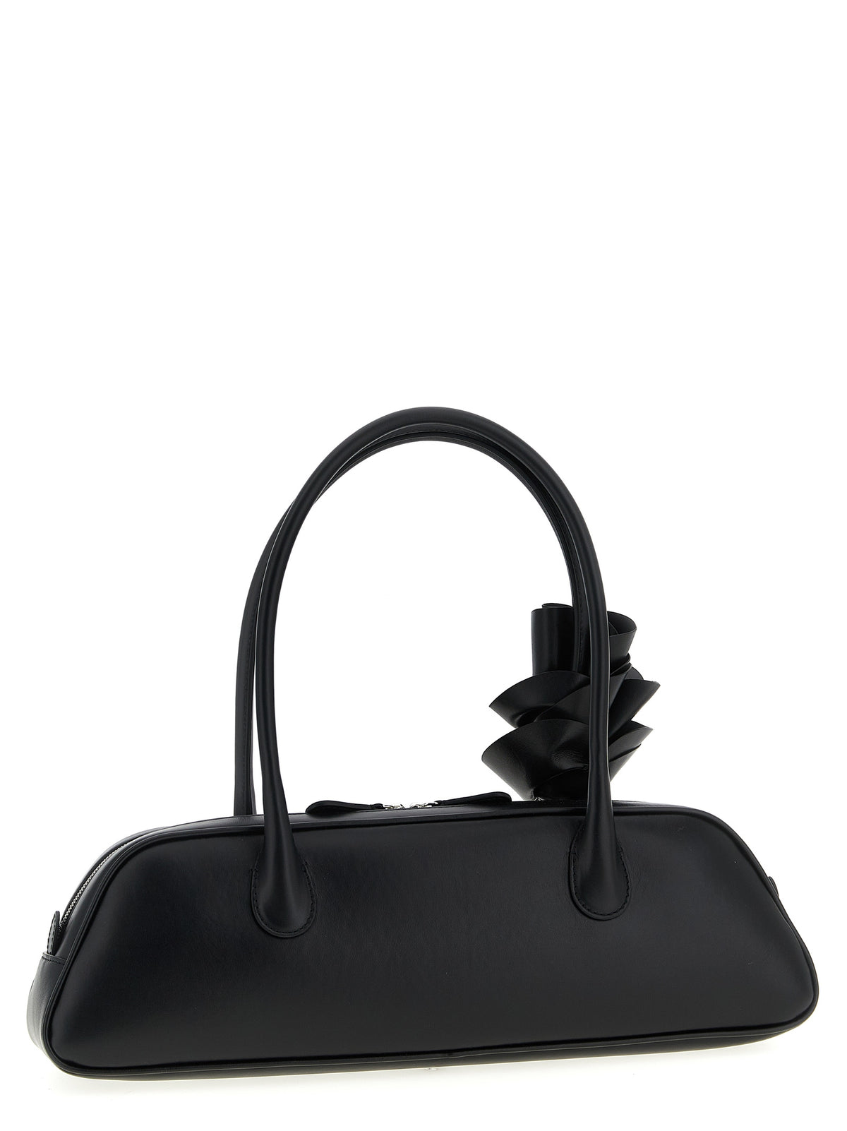 Magda Butrym Black Calfskin Shoulder Bag