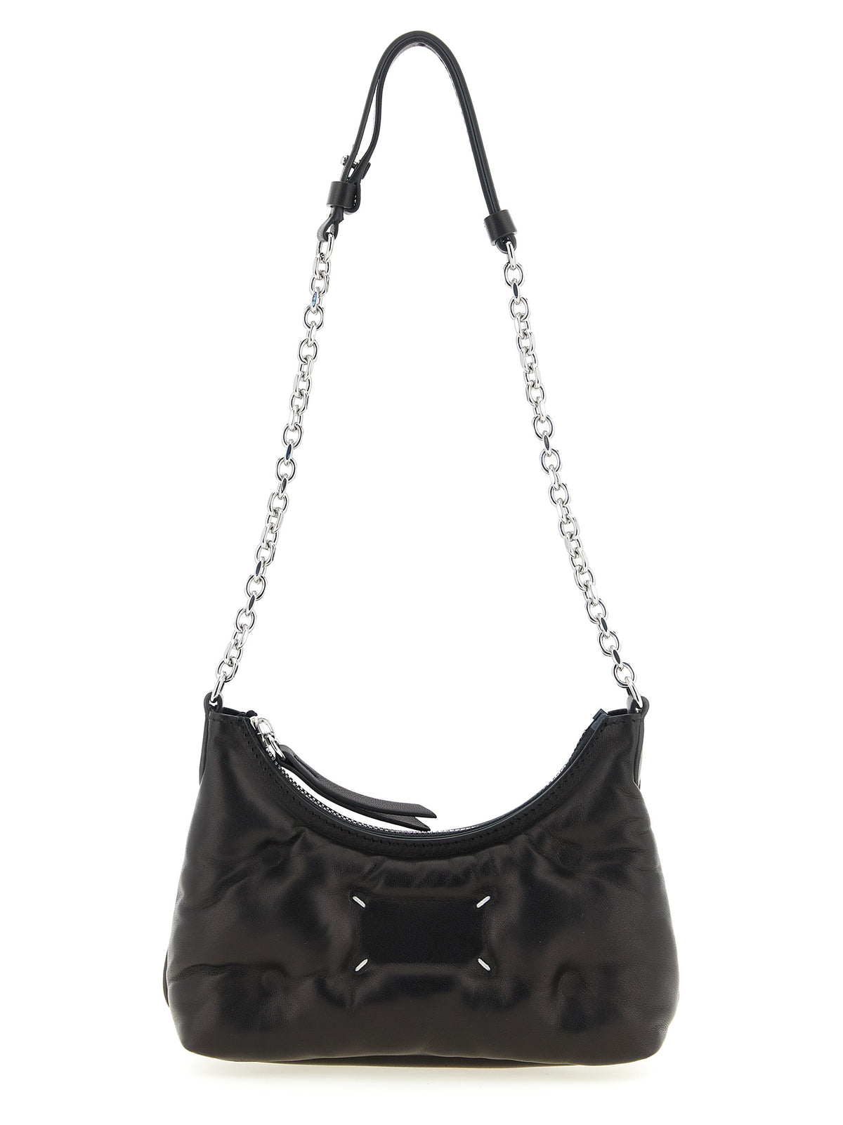 Maison Margiela Black Lamb Leather Shoulder Bag