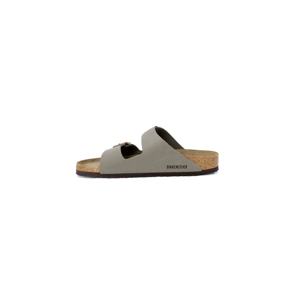 Birkenstock Gray Synthetic Flat Sandals