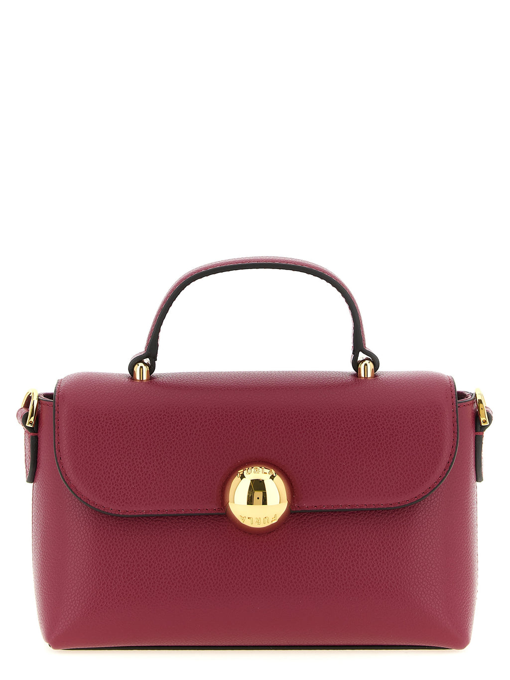 Furla Red Calfskin Handbag