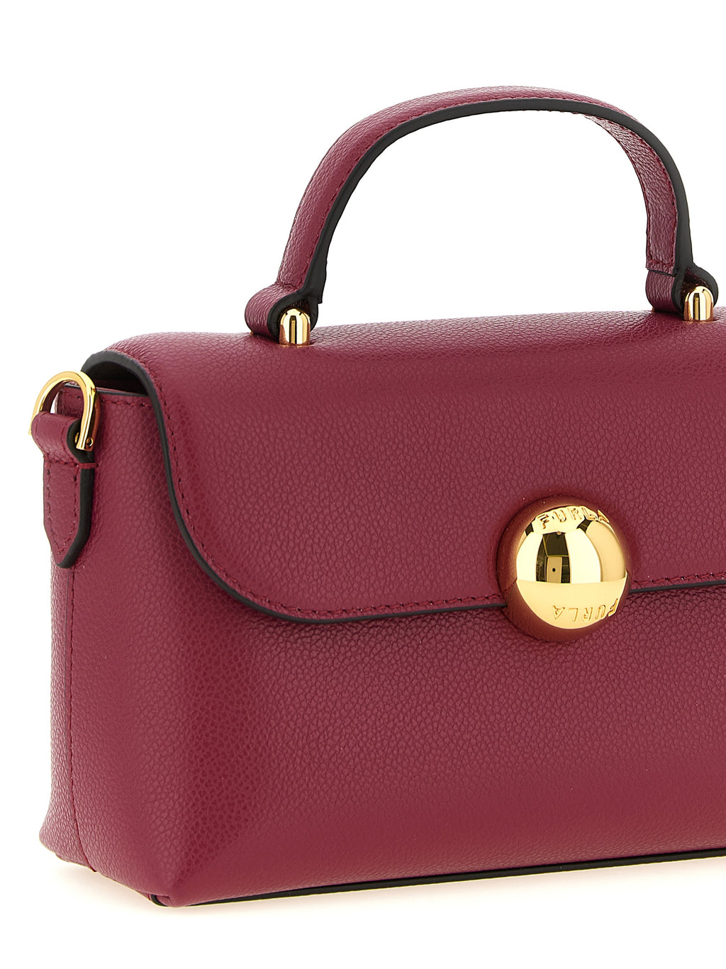 Furla Red Calfskin Handbag