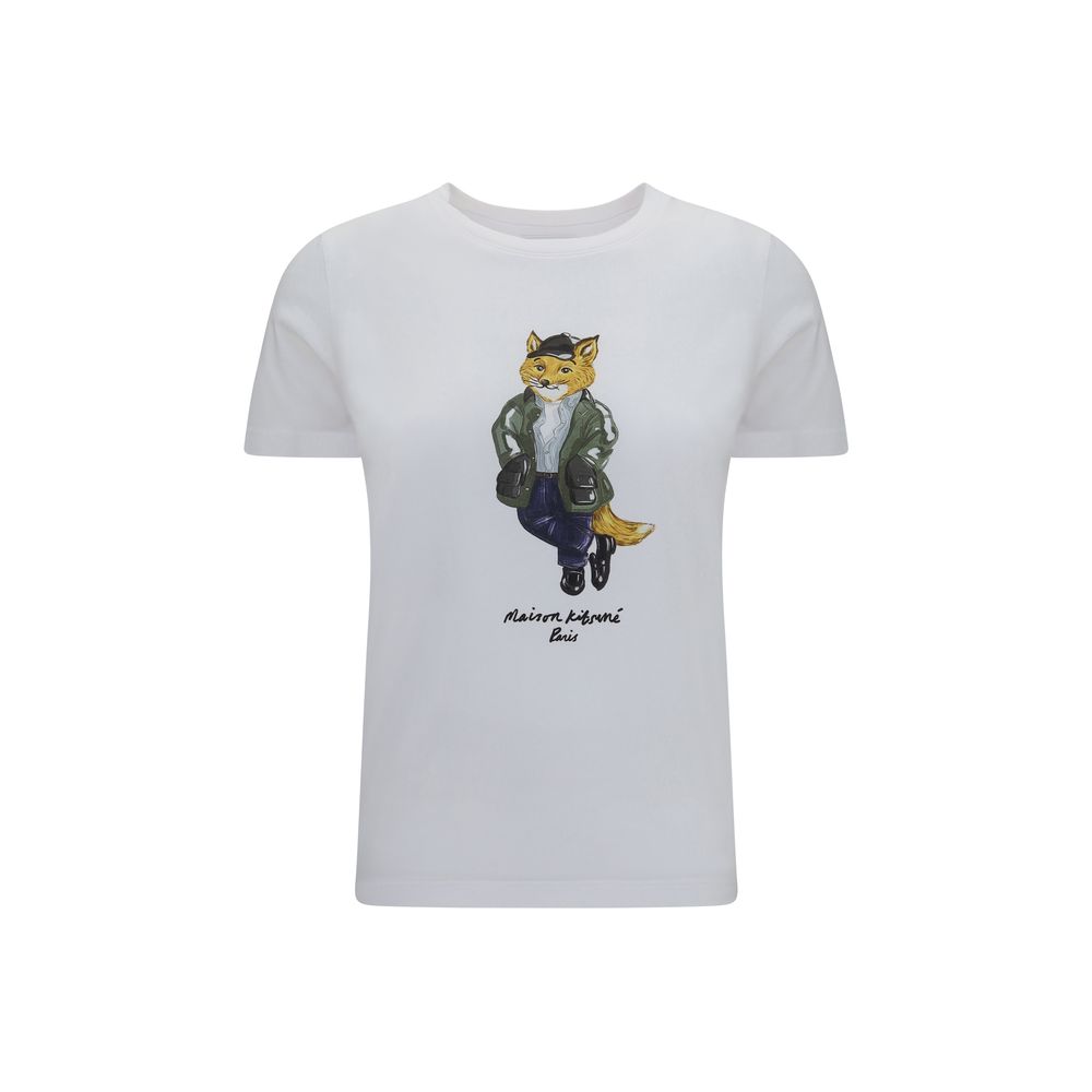 Maison Kitsuné White Cotton Sportswear
